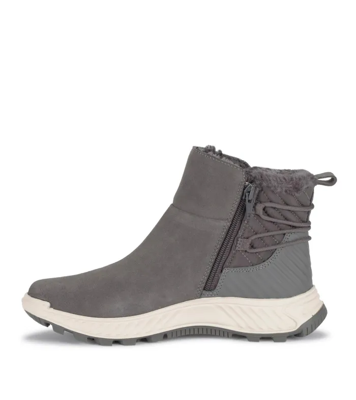 Women Baretraps Booties Mandie Cold Weather Bootie Dark Grey Suede