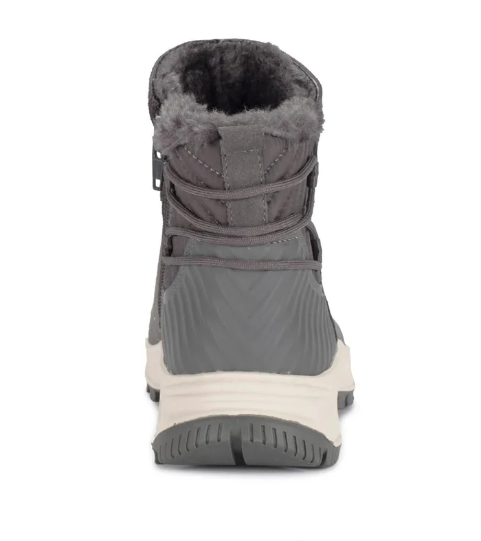 Women Baretraps Booties Mandie Cold Weather Bootie Dark Grey Suede