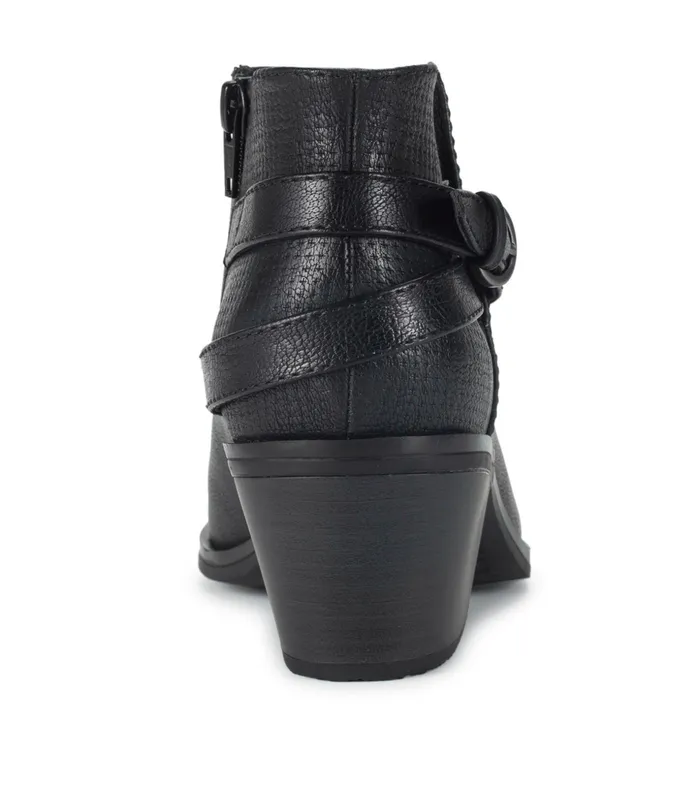 Women Baretraps Booties Shannen Block Heel Bootie Black