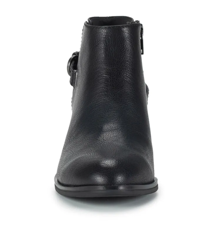 Women Baretraps Booties Shannen Block Heel Bootie Black