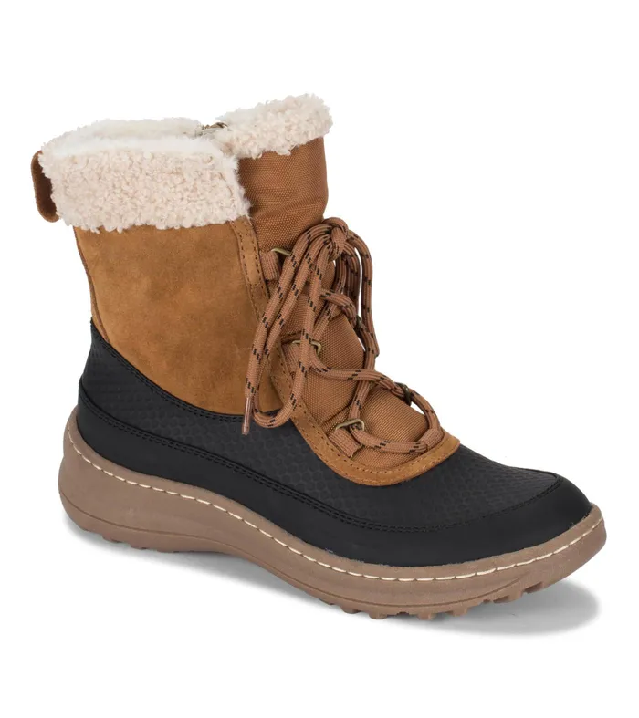 Women Baretraps Cold Weather Boots Alta Cold Weather Bootie Cognacblack Suede