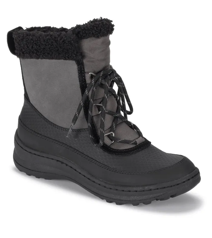Women Baretraps Cold Weather Boots Alta Cold Weather Bootie Dark Greyblack Suede
