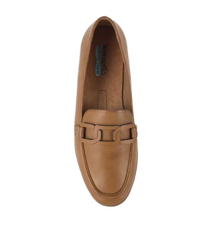 Women Baretraps Flats and Loafers Addison Slip On Loafer Cognac
