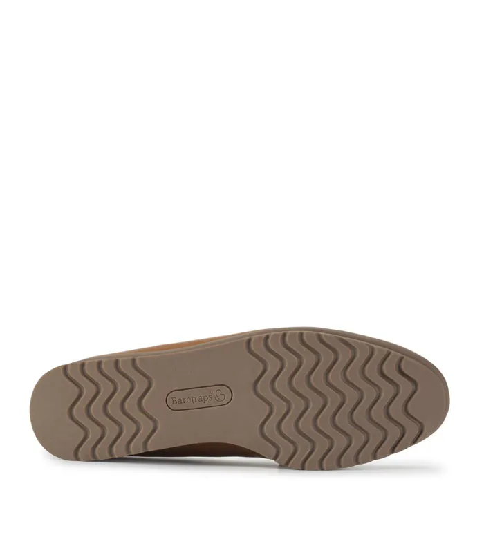 Women Baretraps Flats and Loafers Addison Slip On Loafer Cognac