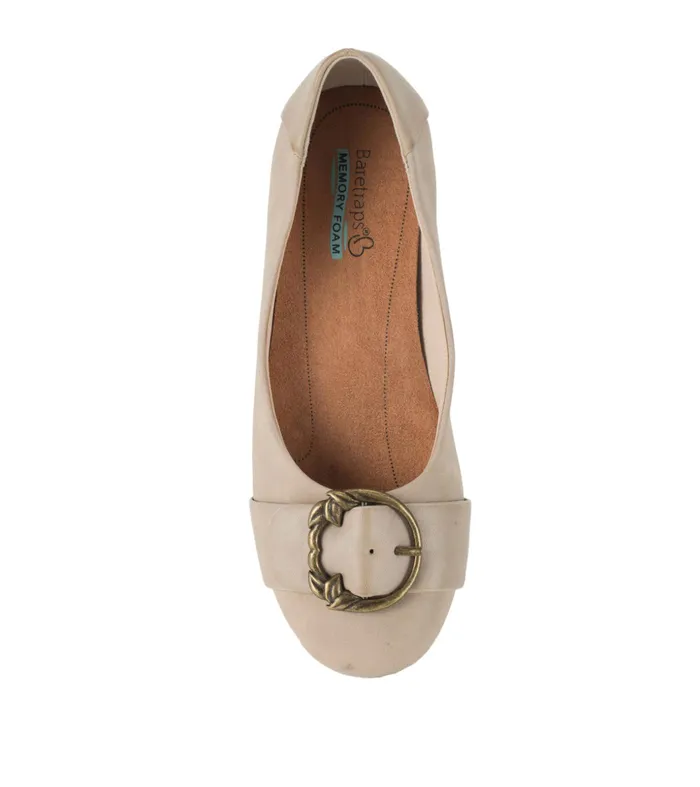 Women Baretraps Flats and Loafers Milady Flat Oatmeal