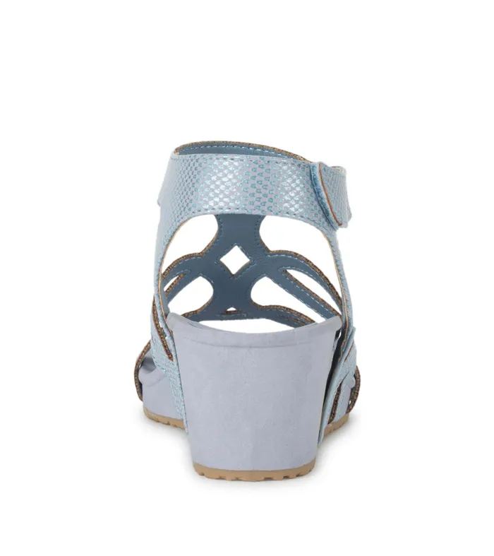 Women Baretraps Rebound Sandals Raeanne Wedge Sandal Lagoon
