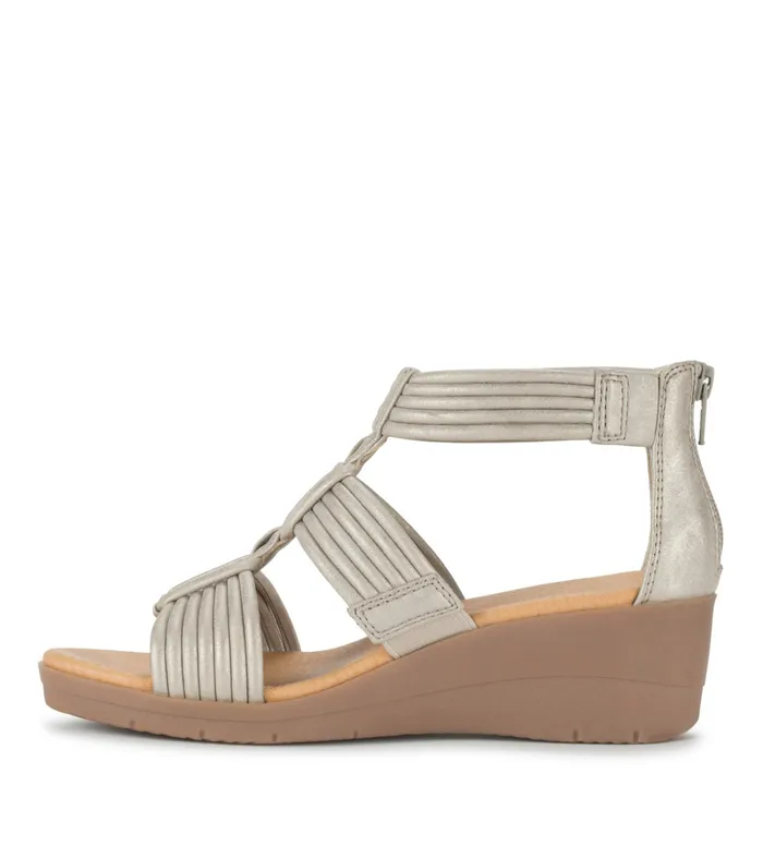 Women Baretraps Wedge Sandals Keisha Wedge Sandal Champagne