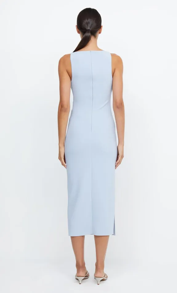 Women BE MINE TUCK DRESS 8211 DUSTY BLUE Bec Bridge Midi Dresses