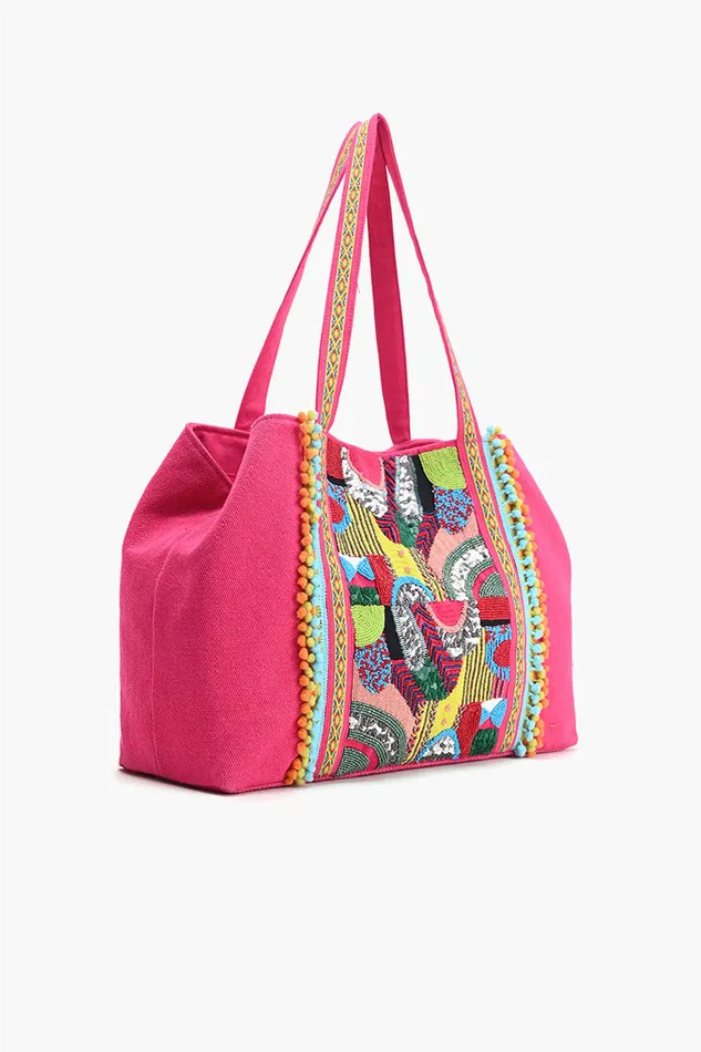 Women Beach Bags America and Beyond The BarbaRoo Tote