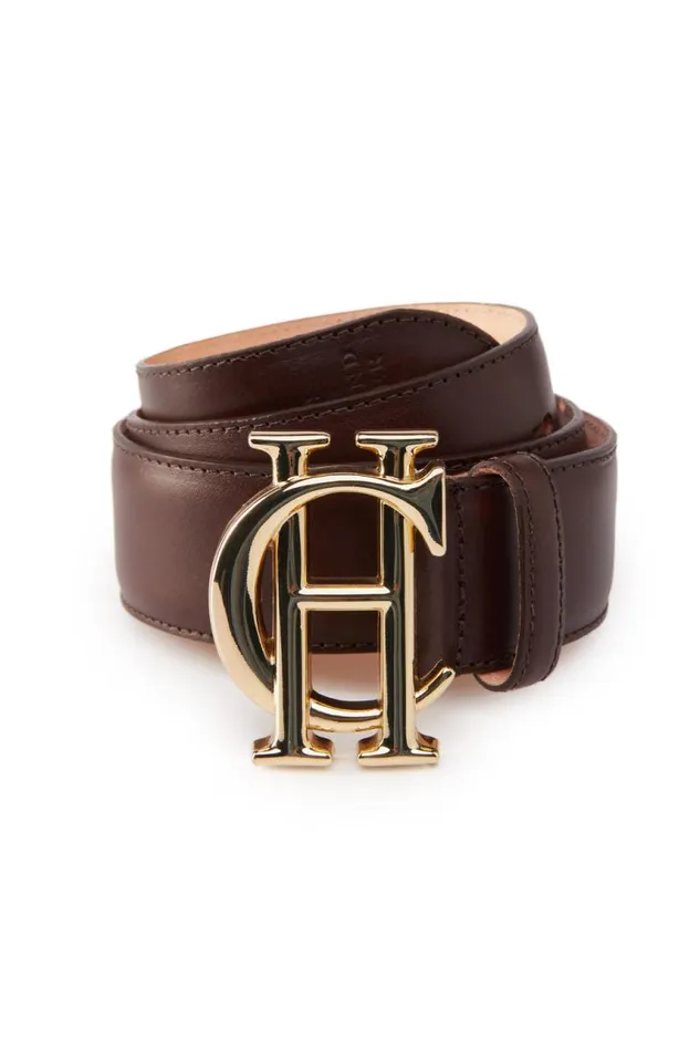 Women Belts Holland Cooper HC Classic Belt Chestnut Women Belts Holland Cooper HC Classic Belt Chestnut