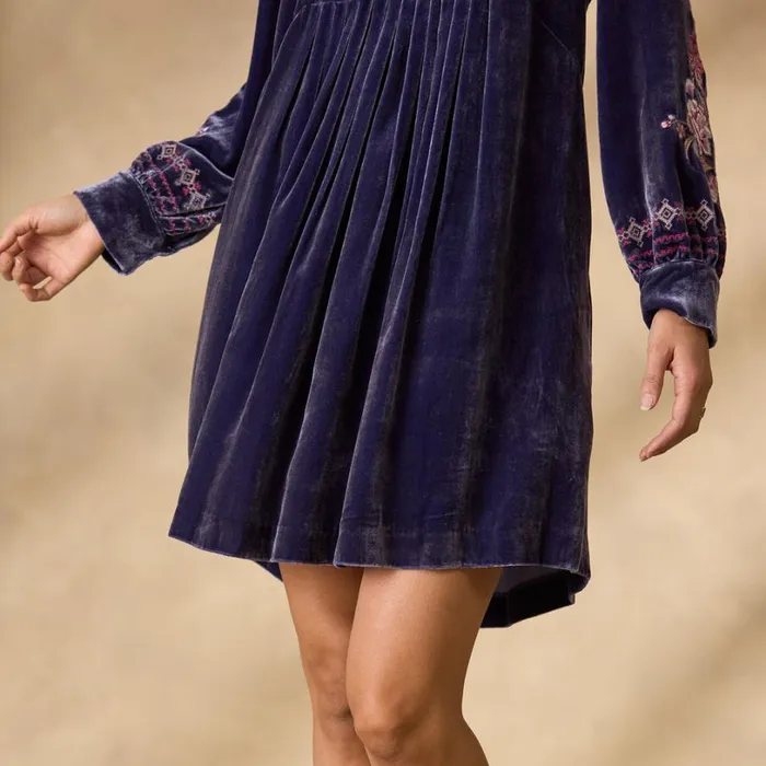 Women Bianca Velvet Dress Petite Mink Sundance Catalog Dresses and Jumpsuits Women Bianca Velvet Dress Petite Mink Sundance Catalog Dresses and Jumpsuits