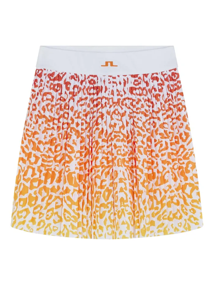 Women Binx Print Skirt Leo Reflect Sunset JLindeberg Skirts Women Binx Print Skirt Leo Reflect Sunset JLindeberg Skirts