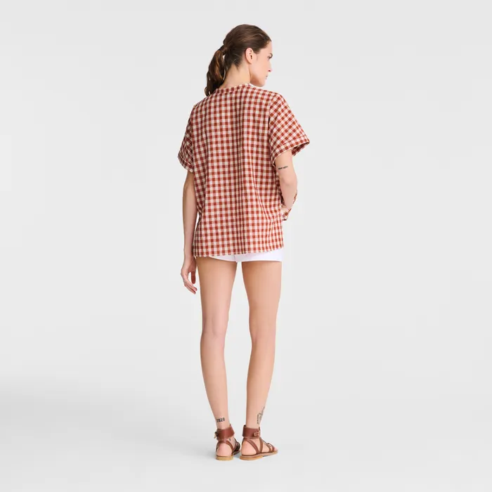 Women Blouse Bark Tops and Blouses Longchamp Women Blouse Bark Tops and Blouses Longchamp