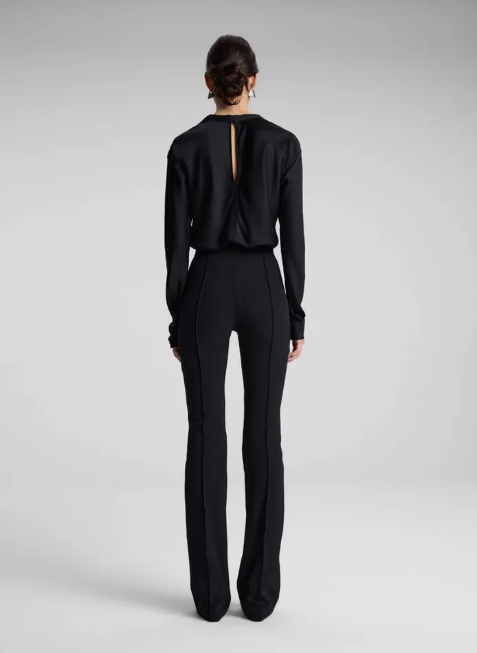 Women Bottoms ALC Brooks Stretch Tailored Pant Black