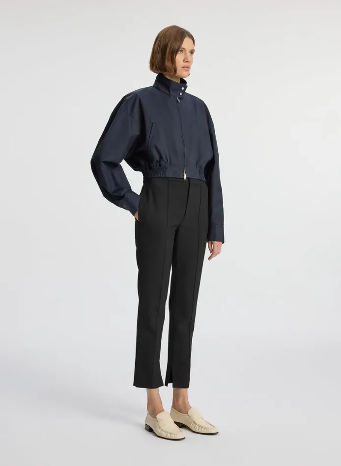 Women Bottoms ALC Trent Stretch Tailored Ankle Pant Black