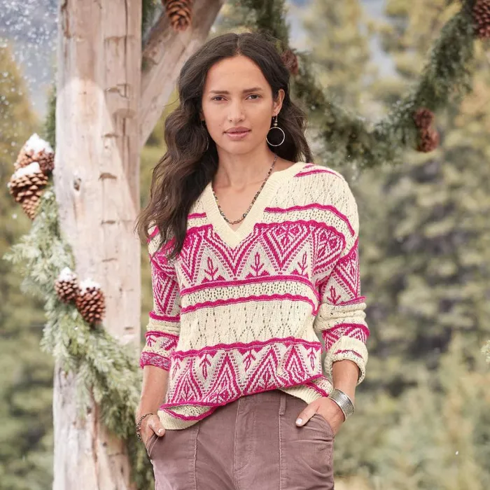 Women Brixen Sweater Hot Pink Sundance Catalog Sweaters Women Brixen Sweater Hot Pink Sundance Catalog Sweaters