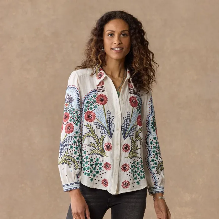 Women Canyon Sunset Shirt Petite Tapestry Blue Sundance Catalog Petite Styles Women Canyon Sunset Shirt Petite Tapestry Blue Sundance Catalog Petite Styles