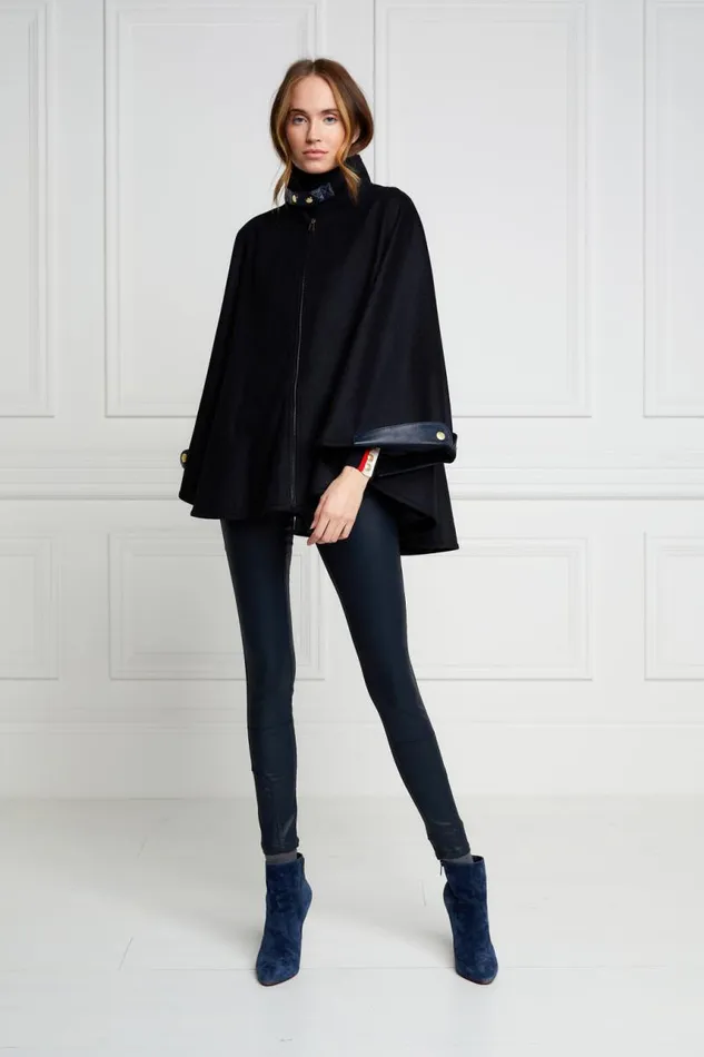 Women Capes Holland Cooper The Classic Cape Navy