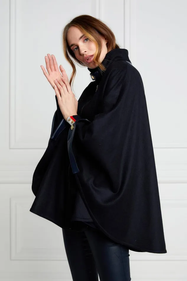 Women Capes Holland Cooper The Classic Cape Navy