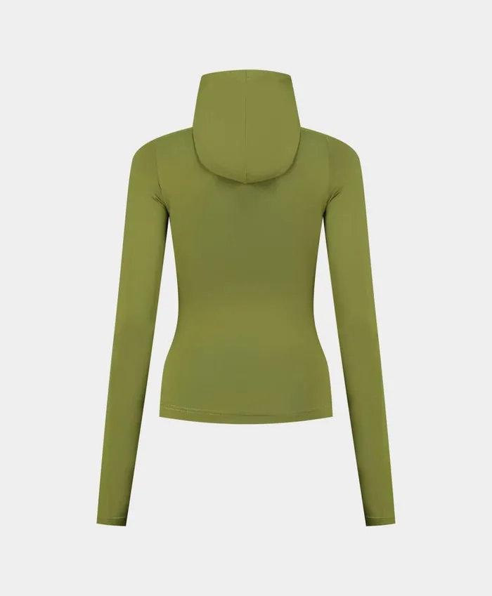 Women Cardamom Green Unit Tight Hoodie Daily Paper Hoodies and Sweaters Women Cardamom Green Unit Tight Hoodie Daily Paper Hoodies and Sweaters