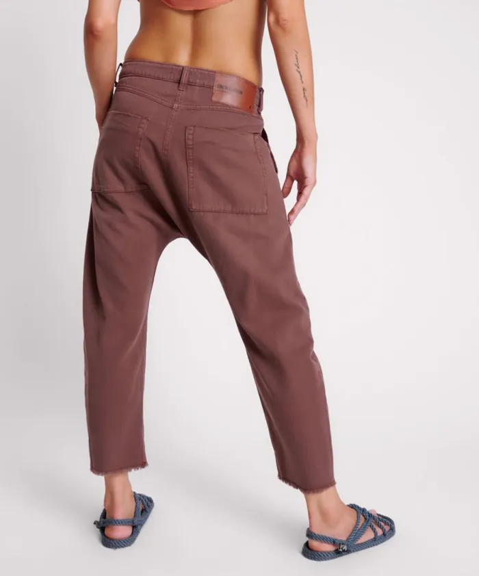 Women CHOCOLATE SINNERS DROP CROTCH BOYFRIEND JEANS One Teaspoon Bottoms Women CHOCOLATE SINNERS DROP CROTCH BOYFRIEND JEANS One Teaspoon Bottoms