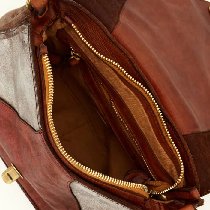 Women Corallo Multicolor Campomaggi ShoulderHobo Bag