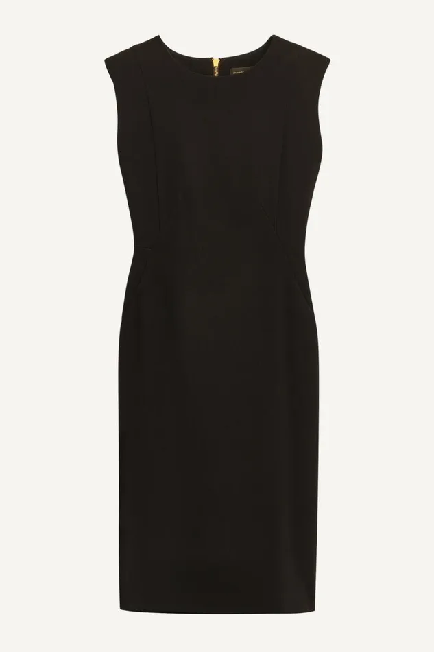 Women CREPE SHEATH DRESS Black Donna Karan New York Dresses And Jumpsuits Women CREPE SHEATH DRESS Black Donna Karan New York Dresses And Jumpsuits