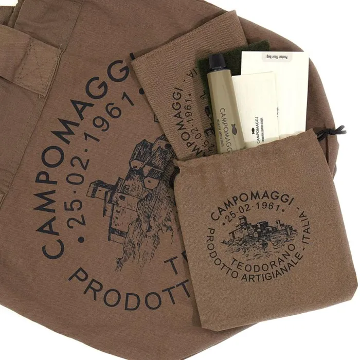 Women Customize Your Campomaggi Black Campomaggi ShoppersTote Bags