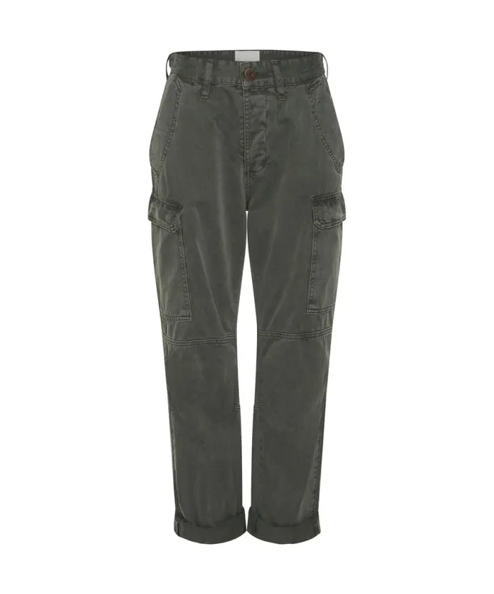 Women DARK KHAKI CARGO MOTION PANTS One Teaspoon Bottoms
