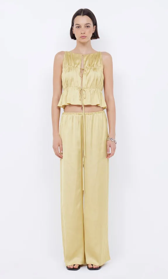 Women DELPHI GATHERED TOP 8211 CITRUS Bec Bridge Sleeveless