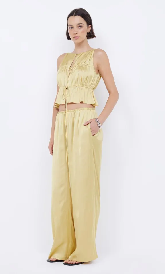 Women DELPHI GATHERED TOP 8211 CITRUS Bec Bridge Sleeveless