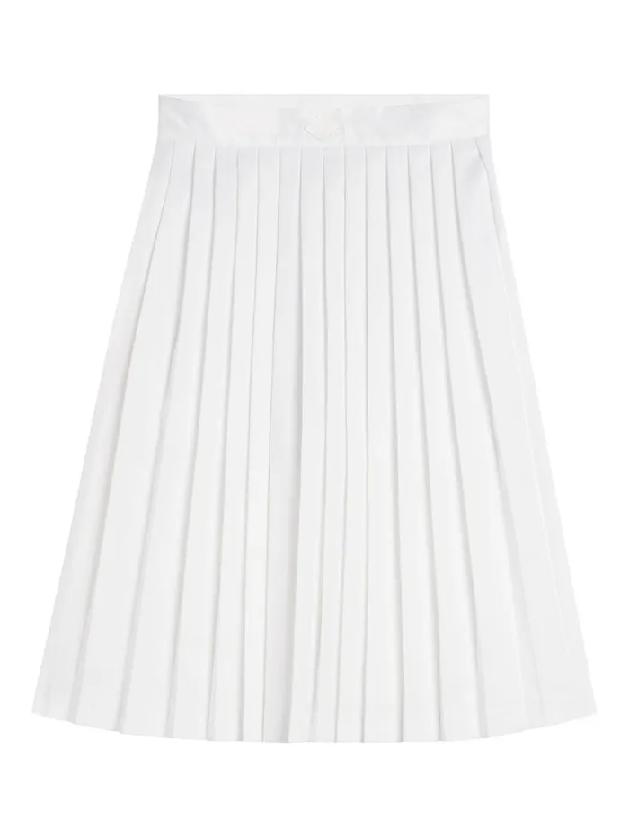 Women Dorothea Pleated Skirt White JLindeberg Skirts Women Dorothea Pleated Skirt White JLindeberg Skirts