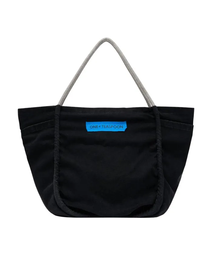 Women DOUBLE BASS DENIM UTILITY TOTE One Teaspoon Bags