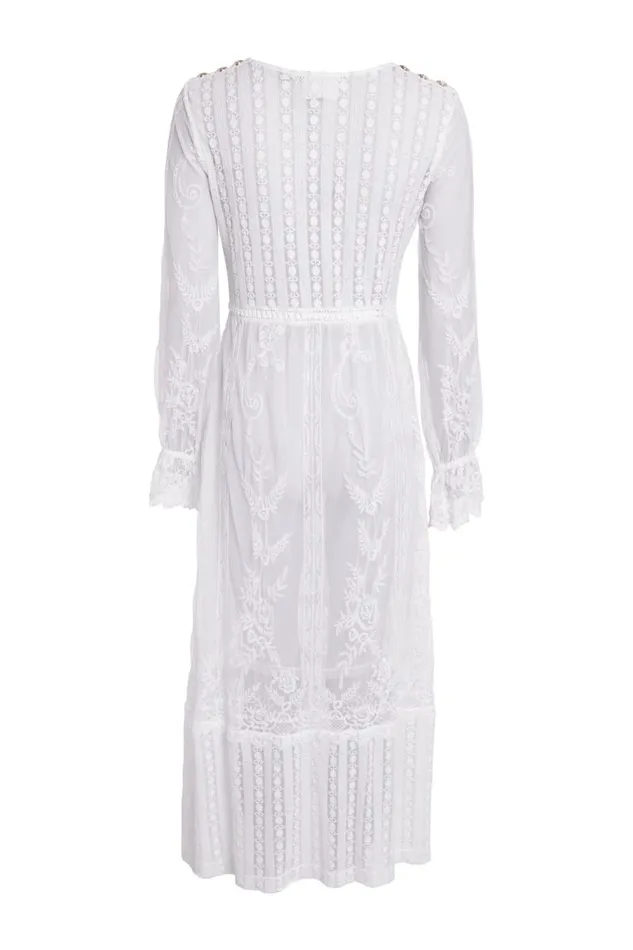 Women Dresses Holland Cooper Mika Beach Dress White Women Dresses Holland Cooper Mika Beach Dress White