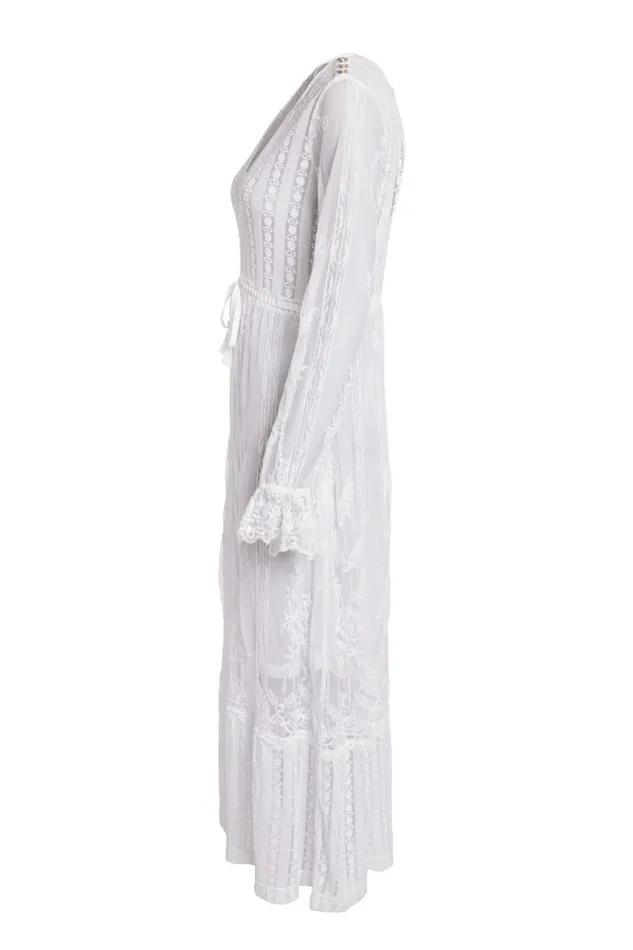 Women Dresses Holland Cooper Mika Beach Dress White Women Dresses Holland Cooper Mika Beach Dress White