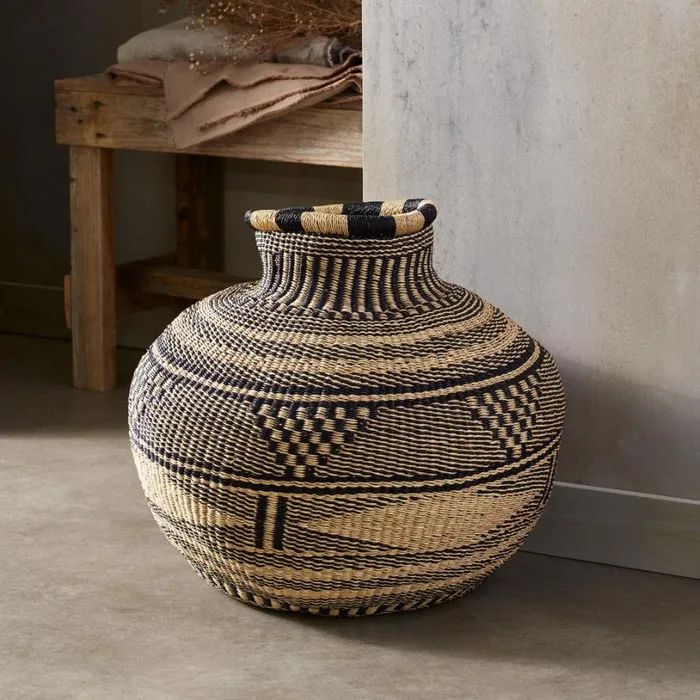 Women Efua OneOfAKind Cape Basket Sundance Catalog Decor