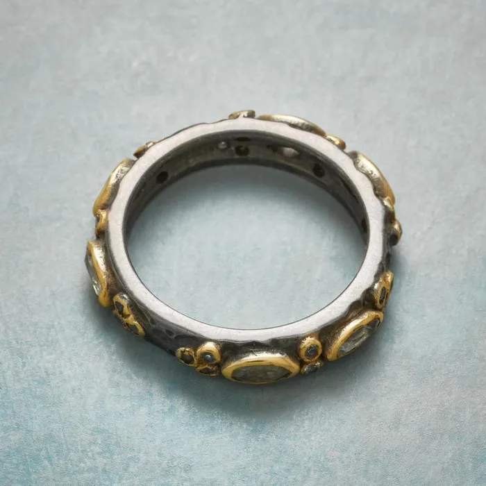 Women Elphyne White Topaz Ring Sundance Catalog Rings