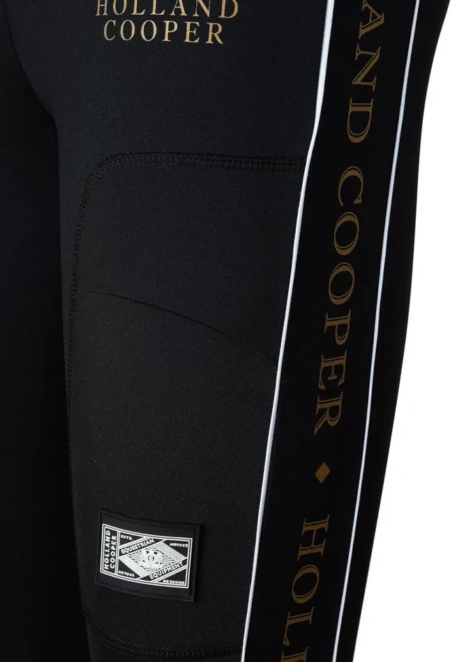 WomenEquestrian Leggings Holland Cooper GBE Legging Black WomenEquestrian Leggings Holland Cooper GBE Legging Black