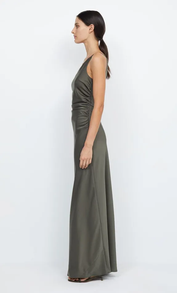 Women ETERNITY ASYM MAXI DRESS 8211 DARK WILLOW Bec Bridge Bridesmaid Dresses