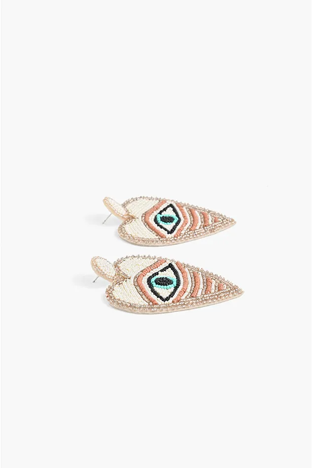 Women Eye Heart You Earrings Jewelry America and Beyond