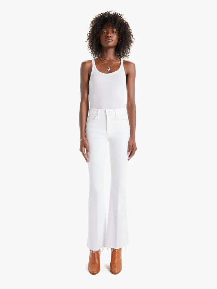 Women Flare Mother Denim The Weekender Fray Fairest Of Them All