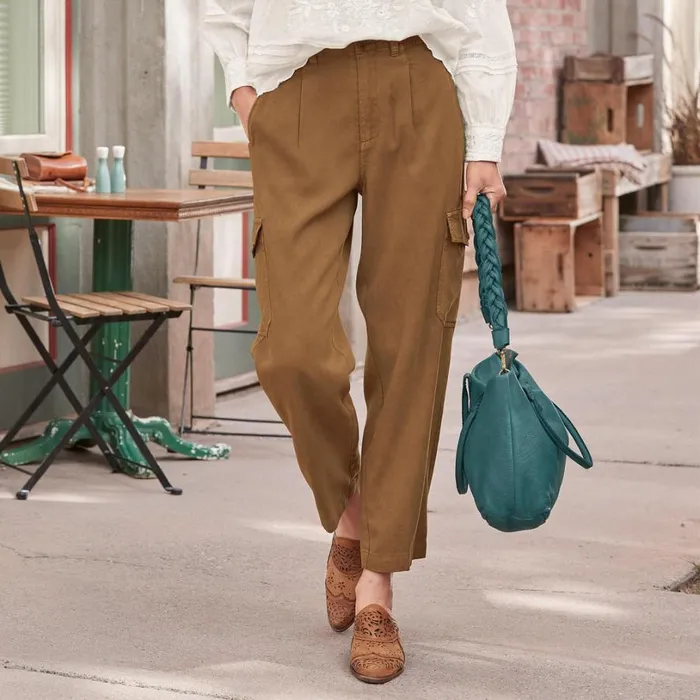 Women Floral Krevo Mules Tan Sundance Catalog Shoes