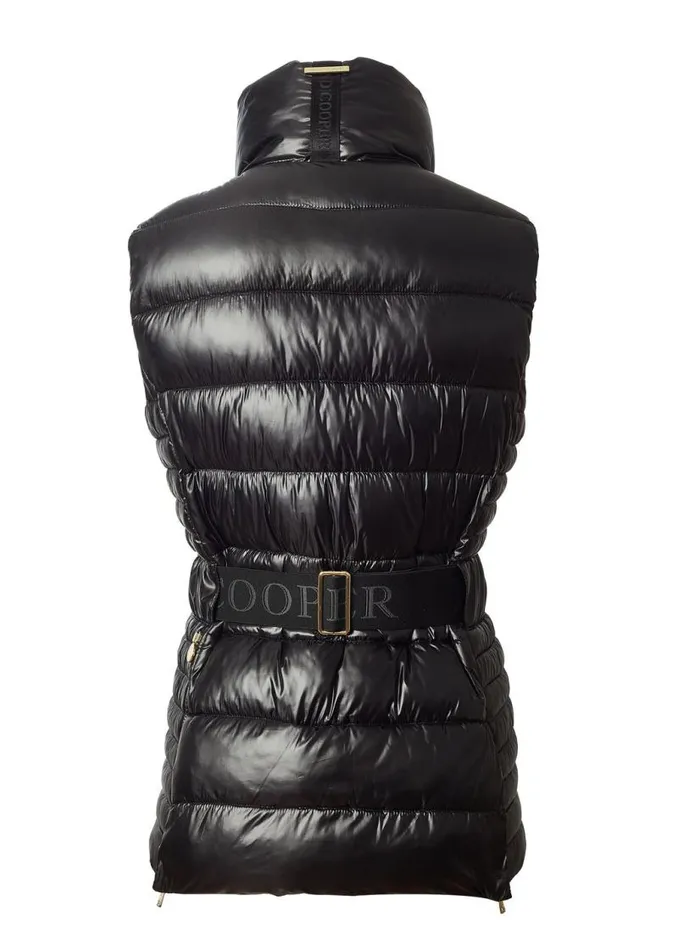 Women Gilets Holland Cooper Valais Quilted Gilet Black Women Gilets Holland Cooper Valais Quilted Gilet Black