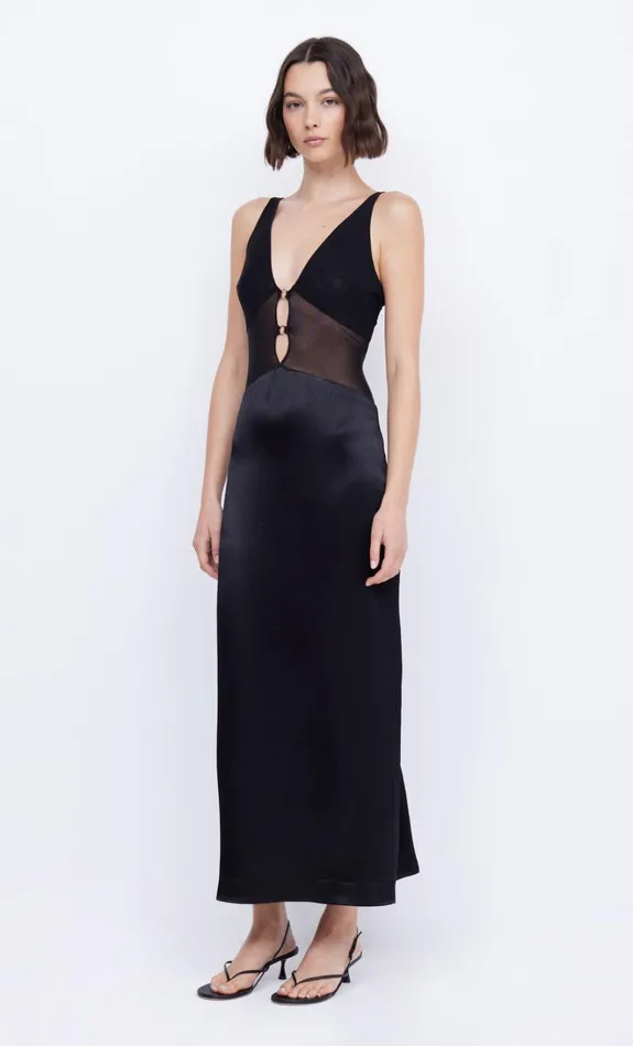 Women HACIE MAXI DRESS 8211 BLACK Bec Bridge Wedding Guest