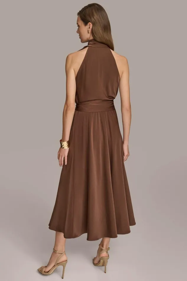 Women HALTER NECK CORSAGE ALINE Canyon Donna Karan New York Dresses And Jumpsuits Women HALTER NECK CORSAGE ALINE Canyon Donna Karan New York Dresses And Jumpsuits