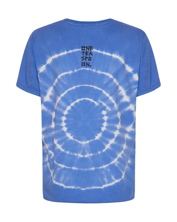 Women HAND DYED LOGO ORGANIC CREW TEE One Teaspoon Tees and Tanks