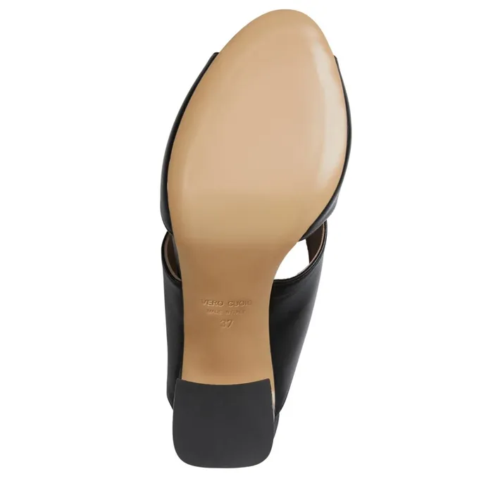Women Heels Bruno Magli FATIMA Cross Band Heel BLACK