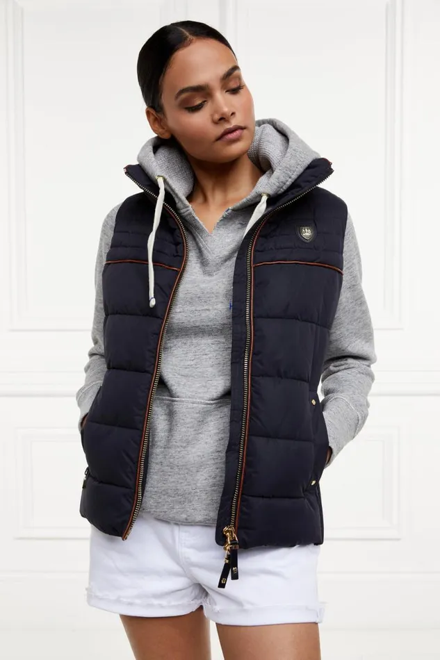 Women Hoodies Holland Cooper Events Hoodie Grey Marl Women Hoodies Holland Cooper Events Hoodie Grey Marl