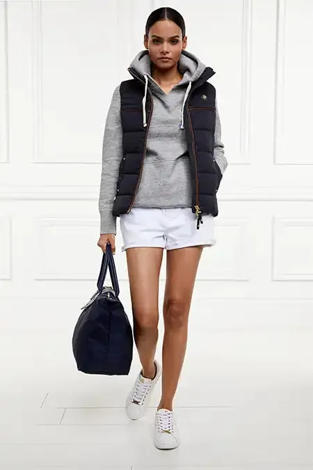 Women Hoodies Holland Cooper Events Hoodie Grey Marl Women Hoodies Holland Cooper Events Hoodie Grey Marl
