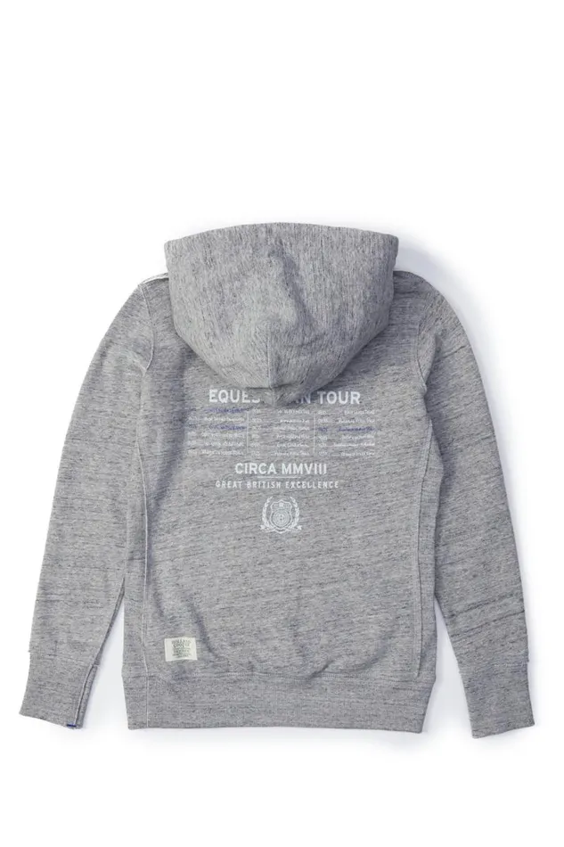 Women Hoodies Holland Cooper Events Hoodie Grey Marl Women Hoodies Holland Cooper Events Hoodie Grey Marl